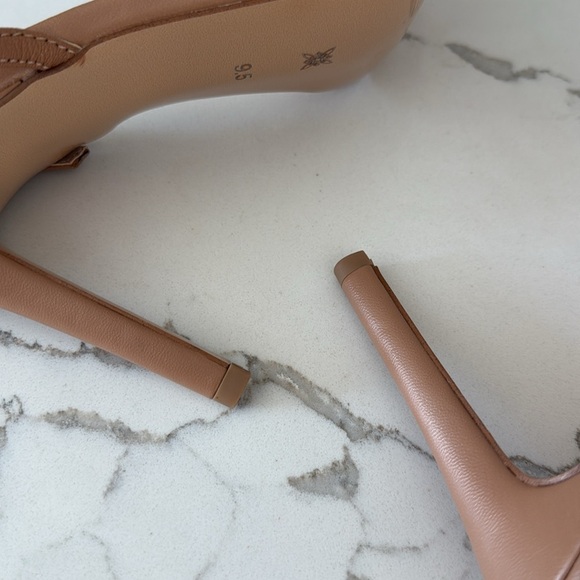 BCBGeneration Women's Jamina Bow Detail Dress Strappy Sandal Tan Color Size 9.5 - Picture 11 of 14